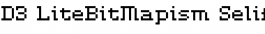 Download D3 LiteBitMapism Selif Font Download D3 LiteBitMapism Selif Font