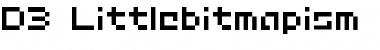 Download D3 Littlebitmapism Round Font Download D3 Littlebitmapism Round Font