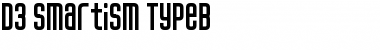 Download D3 Smartism TypeB Font Download D3 Smartism TypeB Font