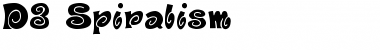 Download D3 Spiralism Font Download D3 Spiralism Font