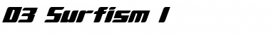 Download D3 Surfism_I Font Download D3 Surfism_I Font