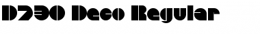 Download D730-Deco Font Download D730-Deco Font