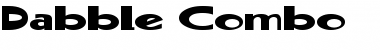 Download Dabble Combo Font Download Dabble Combo Font