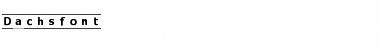 Download Dachsfont Font Download Dachsfont Font