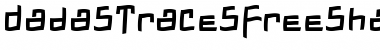 Download DadasTracesFreeshapes Font Download DadasTracesFreeshapes Font