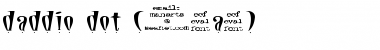 Download daddio dot (eval) Font Download daddio dot (eval) Font