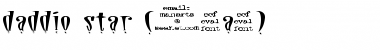 Download daddio star (eval) Font Download daddio star (eval) Font