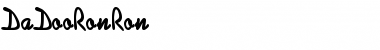 Download DaDooRonRon Font Download DaDooRonRon Font