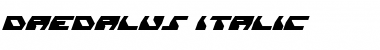 Download Daedalus Italic Font Download Daedalus Italic Font