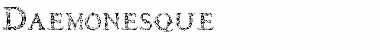 Download Daemonesque Font Download Daemonesque Font