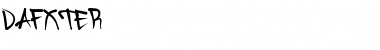 Download DAFXTER Font Download DAFXTER Font