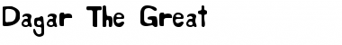 Download Dagar The Great Font Download Dagar The Great Font