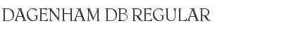 Download Dagenham DB Font Download Dagenham DB Font