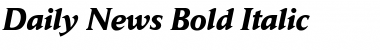 Download Daily News BQ Font Download Daily News BQ Font