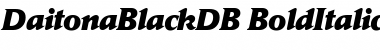 Download DaitonaBlackDB Font Download DaitonaBlackDB Font