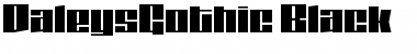 Download DaleysGothic Font Download DaleysGothic Font