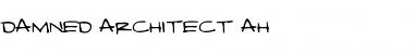 Download Damned Architect AH Font Download Damned Architect AH Font