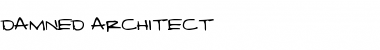 Download Damned Architect Font Download Damned Architect Font