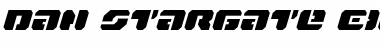 Download Dan Stargate Expanded Italic Font Download Dan Stargate Expanded Italic Font