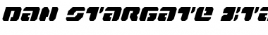 Download Dan Stargate Italic Font Download Dan Stargate Italic Font