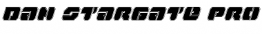 Download Dan Stargate Pro Italic Font Download Dan Stargate Pro Italic Font