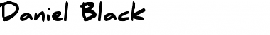 Download Daniel Black Font Download Daniel Black Font