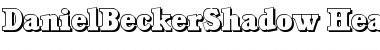 Download DanielBeckerShadow-Heavy Font Download DanielBeckerShadow-Heavy Font