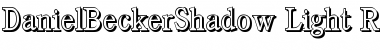 Download DanielBeckerShadow-Light Font Download DanielBeckerShadow-Light Font