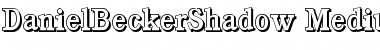 Download DanielBeckerShadow-Medium Font Download DanielBeckerShadow-Medium Font