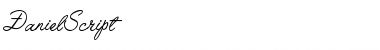 Download DanielScript Font Download DanielScript Font