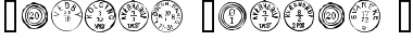 Download Danish Postal Markings Font Download Danish Postal Markings Font