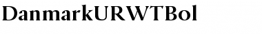 Download DanmarkURWTBol Font Download DanmarkURWTBol Font