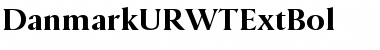Download DanmarkURWTExtBol Font Download DanmarkURWTExtBol Font