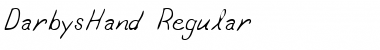 Download DarbysHand Font Download DarbysHand Font