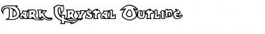 Download Dark Crystal Outline Font Download Dark Crystal Outline Font