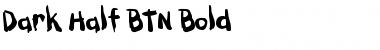 Download Dark Half BTN Font Download Dark Half BTN Font