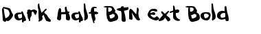 Download Dark Half BTN Ext Font Download Dark Half BTN Ext Font