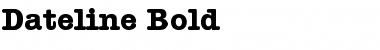 Download Dateline Font Download Dateline Font