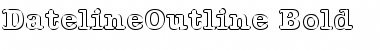 Download DatelineOutline Font Download DatelineOutline Font