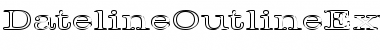 Download DatelineOutlineExtended Font Download DatelineOutlineExtended Font