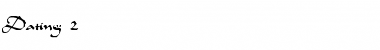 Download Dating 2 Font Download Dating 2 Font