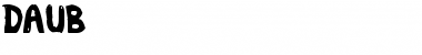 Download daub Font Download daub Font