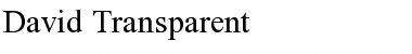 Download David Transparent Font Download David Transparent Font
