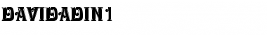 Download DavidaDIn1 Font Download DavidaDIn1 Font