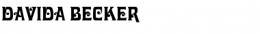 Download Davida Becker Font Download Davida Becker Font