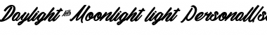 Download Daylight&Moonlight light_PersonalUseOnly Font Download Daylight&Moonlight light_PersonalUseOnly Font