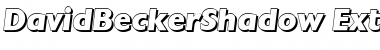 Download DavidBeckerShadow-ExtraBold Font Download DavidBeckerShadow-ExtraBold Font