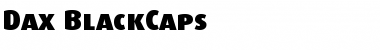 Download Dax-BlackCaps Font Download Dax-BlackCaps Font