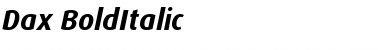 Download Dax-BoldItalic Font Download Dax-BoldItalic Font