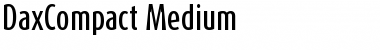 Download DaxCompact-Medium Font Download DaxCompact-Medium Font